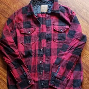 Mens Buffalo plad button up